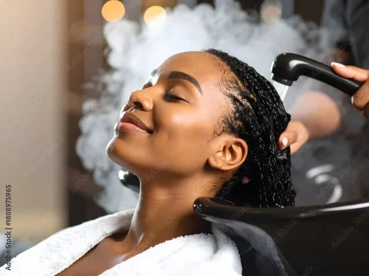 Wash and Blow Dry at Pholar Natural